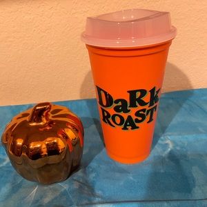 Starbucks Glow in the dark Hot Coffee Cup plastic